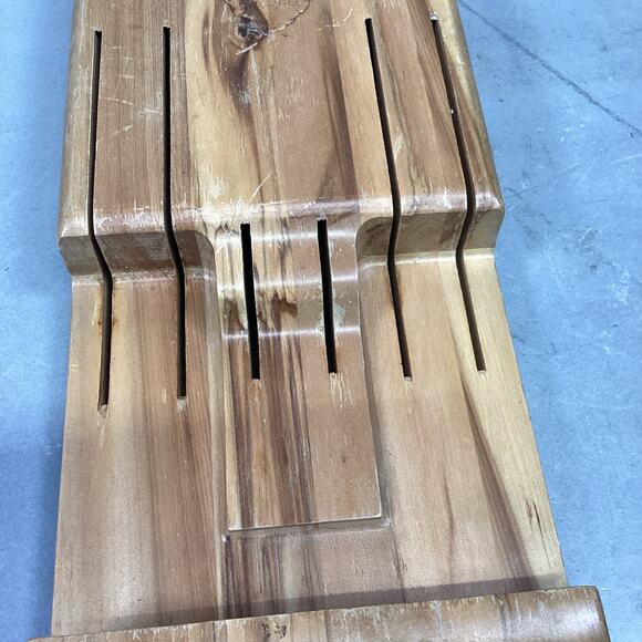 Vintage Flint Hollow Ground Knife Holder - 15.5”L - Picture 3 of 7